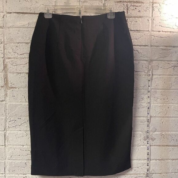 Worthington Black Sequin Pencil Skirt 10 - Picture 5 of 9
